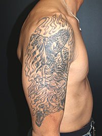 不動明王 ｊ0281 フドウミョウオウ 和彫り 刺青 タトゥーデザイン