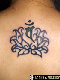 蓮に梵字　ｃ5901243_3