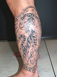 刺青デザイン 虎 画像 / 独眼将虎_3