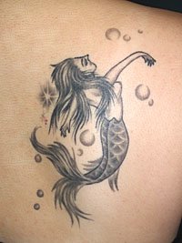 人魚のタトゥー