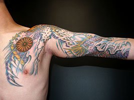 青紫色の龍 登竜門の刺青616_11