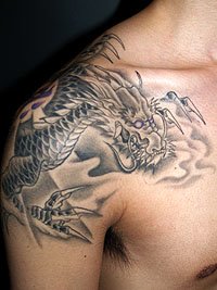 龍の刺青 /  光差雲龍831_2