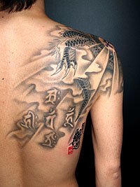 龍の刺青 /  光差雲龍831_7