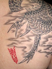 刺青 女性 龍886_6